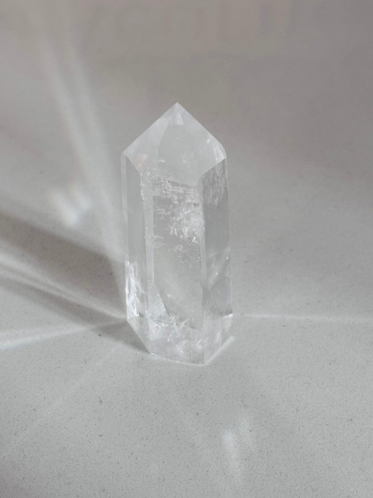 Clear Quartz Tower
