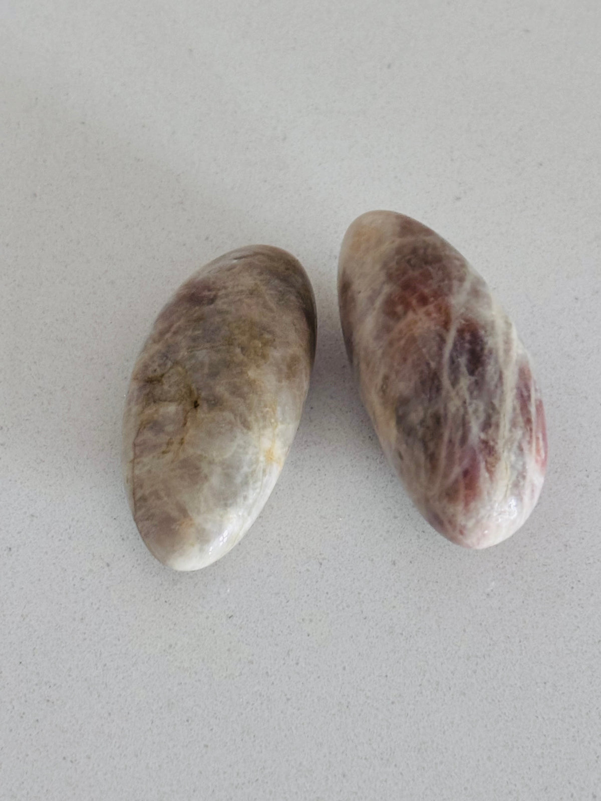 Moonstone Tumbles Stones