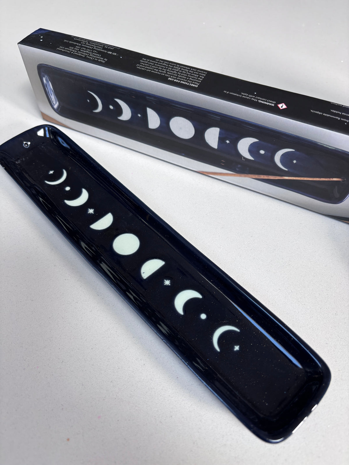 Blue Moon Phase incense Holder