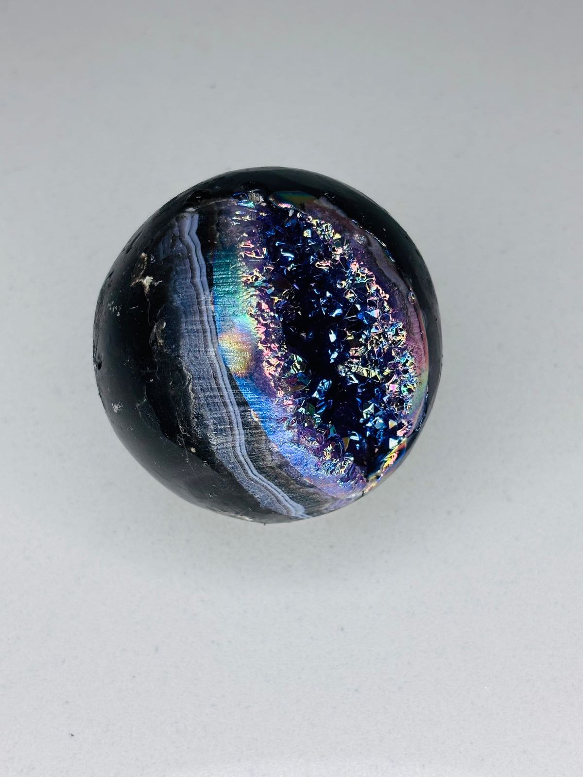 Aura Amethyst Sphere