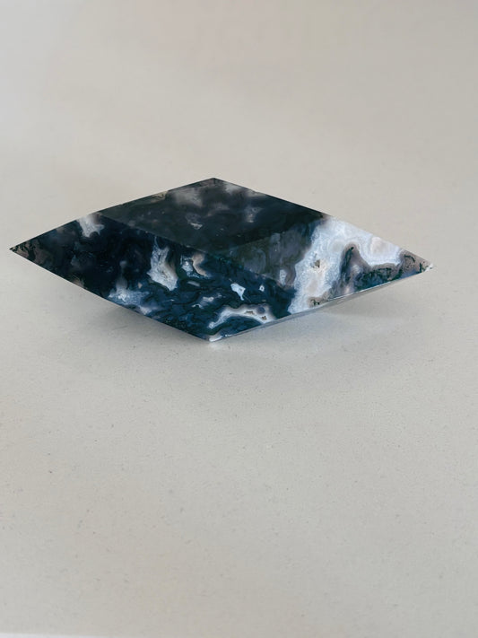 Moss Agate Prism