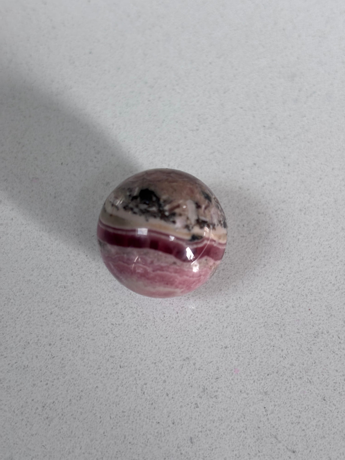 Rhodocrystonite Small Sphere Grade AA