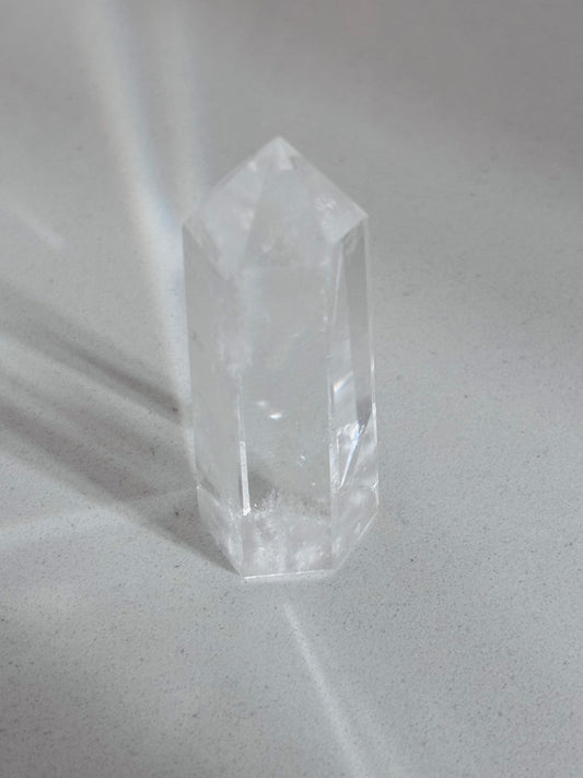Clear Quartz Tower