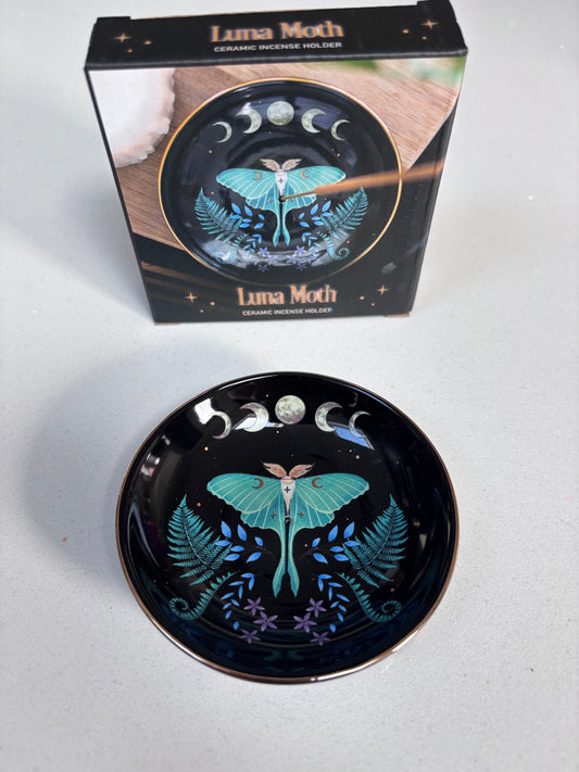 Luna Moth Incense holder