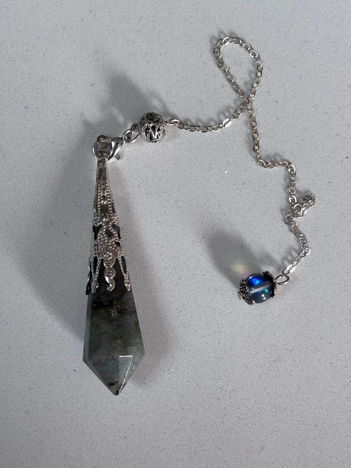 Labradorite Pendulum