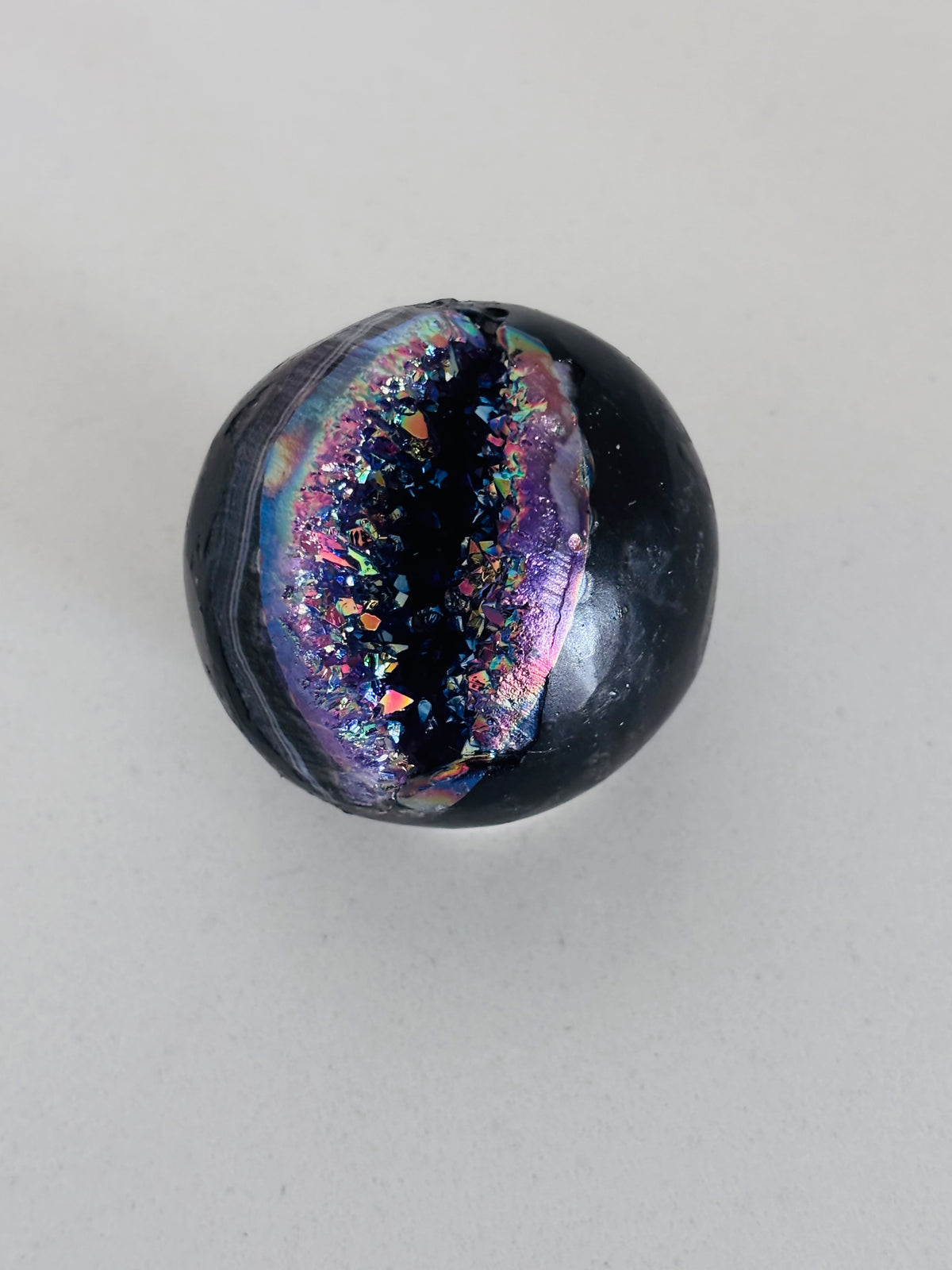 Aura Amethyst Sphere