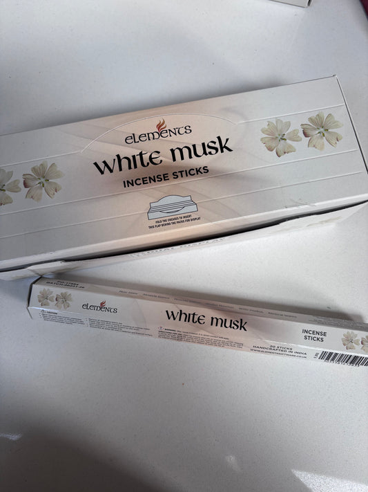 White Musk Incense Sticks