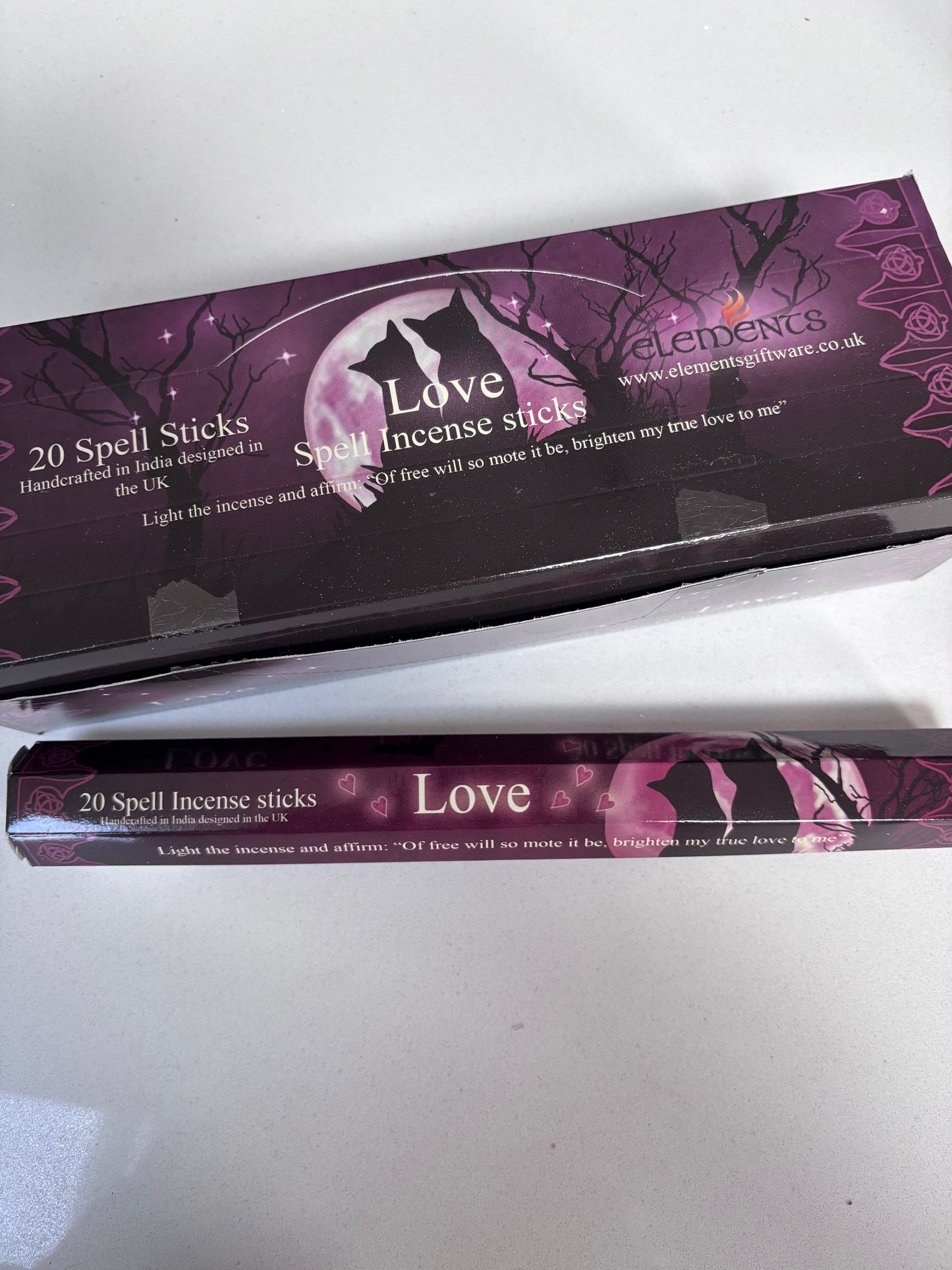 Love Spell Incense Sticks